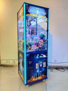 Neofuns 25 inch "để cho nó xảy ra" Đồ chơi bán hàng tự động đồng tiền hoạt động trò chơi nhỏ Claw cần cẩu máy để bán - Product Image 2