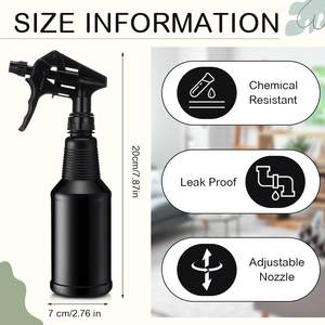 Chemical Resistant 500ml <b>750ml</b> 1000ml 16oz 32oz HDPE Washing Car Chemical Cleaning Detergent <b>Bottle</b> Plastic Trigger Spray <b>Bottle</b> - Product Image 2