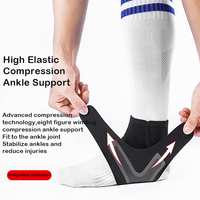 Attelle de cheville respirante à compression, stabilisateur, pour hommes et femmes, manchon élastique pour entorse du pied, protection sportive professionnelle