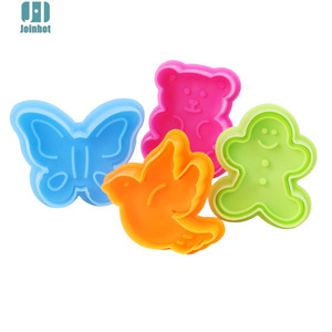 Joinhot Cookie Cutter Set 4Pcs Cartoon Shape For Cake Baking Mold - Product Image 2