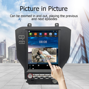 Lecteur DVD de voiture à écran vertical 9,7 pouces pour <span class=keywords><strong>Ford</strong></span> Mustang (15-20), avec lecteur multimédia vidéo sans fil, navigation GPS, BT, WiFi, DSP - Product Image 5