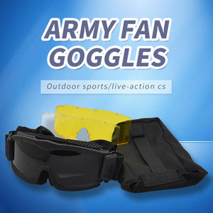 स्पष्ट Anlorr चश्मा रात शिकार शूटिंग चश्मा रात दृष्टि काले चश्मे के लिए सामरिक चश्मा - Product Image 3