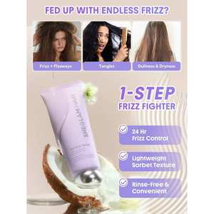 Sheglam Hair Sorbet Capilar Revitalizante en 1 Minuto 25g Crema Sin Enjuague para Control del Frizz e Hidratación - Product Image 3