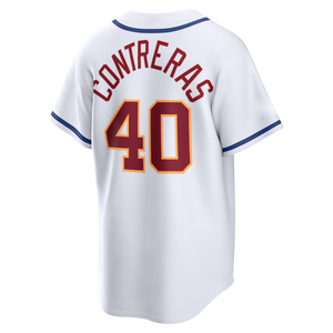 Maglie da Stadio per il World Baseball Classic 2026, Vendita all'Ingrosso, Personalizzate, Economiche, Cucite, Maglia della Squadra Venezuela, Tutti i Giocatori, 40 Contreras - Product Image 2