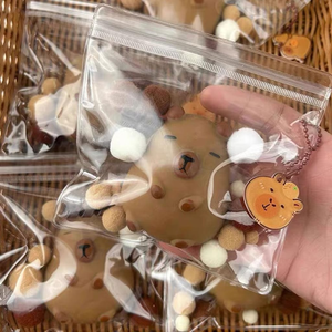 Kapibala Popular Kidsren's Small Silicone Doll Internet Celebrity Decompression <b>Ball</b> Pinch Music Squishy Artifact <b>Squeeze</b> Toys - Product Image 4