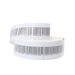 Etiqueta de Seguridad RF Personalizada con Código de Barras, Etiqueta EAS de 8.2MHz para Tiendas Minoristas, Anti-robo - Product Image 2