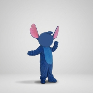 Costume de mascotte monstre bleu personnalisé pour adulte, <span class=keywords><strong>cosplay</strong></span> d'anime d'Halloween, animal de dessin animé, peluche, Fursuit, Disfraz unisexe, en stock - Product Image 2