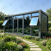 Maison conteneur préfabriquée moderne FLKT à montage rapide, étanche, modulaire, pour bureau de chantier