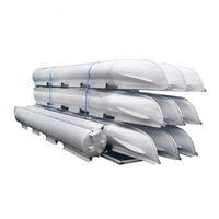 Structure de ponton en aluminium de luxe de 15 à 33 pieds avec tubes de pièces de pont certifiés CE pour le surf et d'autres activités de plein air