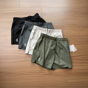 Pantalones Cortos Deportivos de Verano para Correr, de Secado Rápido, Tejido Sólido, Estilo Montaña, Casuales para Exteriores, Reflectantes - Product Image 1