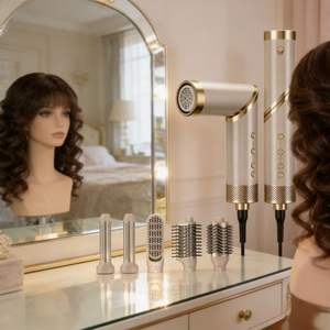 <span class=keywords><strong>Secador</strong></span> <span class=keywords><strong>de</strong></span> Pelo Plegable 9 en 1 FALIN, Motor sin Escobillas <span class=keywords><strong>de</strong></span> Grado Profesional, Tecnología Iónica, 3 Velocidades, <span class=keywords><strong>Boquilla</strong></span> Difusora, Eléctrico, 2000W - Product Image 1