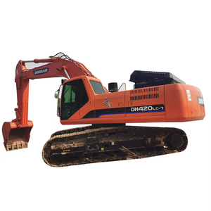 DOOSAN DH420 6ton Excavadora sobre orugas hidráulica usada con motor Bomba Motor Engranaje Caja de cambios Cojinete PLC Precio bajo Venta incluida - Product Image 3