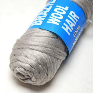BELEZA <span class=keywords><strong>Laine</strong></span> Brésilienne Tendance 70g pour Tresses, <span class=keywords><strong>Cheveux</strong></span> en <span class=keywords><strong>Laine</strong></span> Brésilienne Jumbo à Tresser au Crochet en Polyester Coloré - Product Image 1