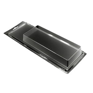 Clear Rectangle <b>Plastic</b> <b>Box</b> PET Transparent Cosmetic Storage Container with Lid for Industrial Use - Product Image 1