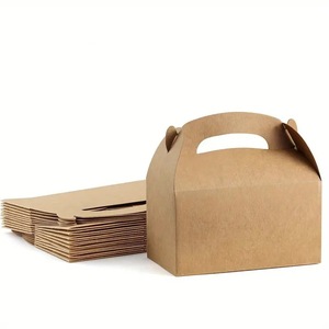 Boîtes cadeaux pliables haut <span class=keywords><strong>de</strong></span> gamme en papier kraft pour sushis, avec logo personnalisé imprimé, doublure en éponge recyclée, emballage pour gâteaux et biscuits - Product Image 6