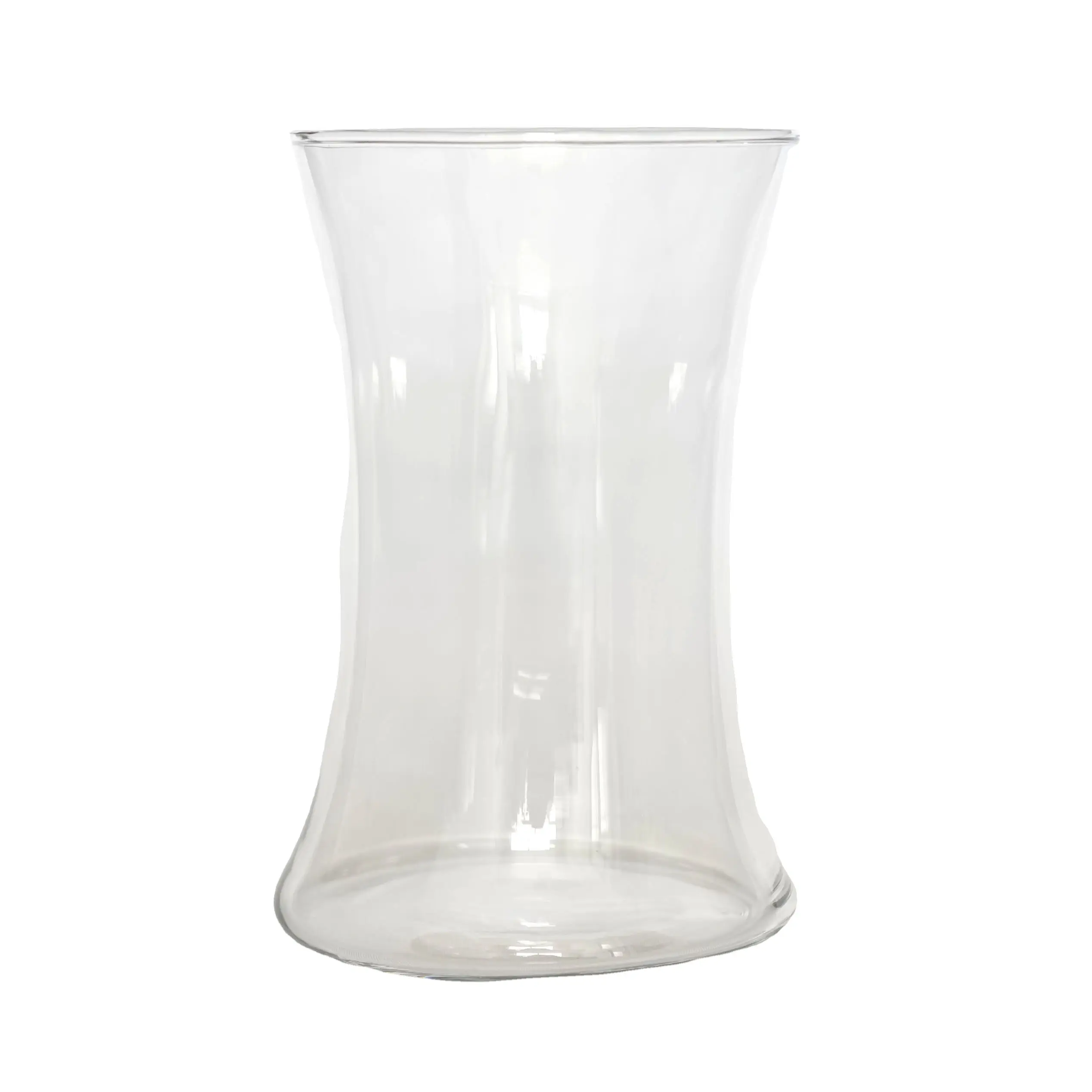 20cm elegante große hohe Zylinder kristall klare Glas ausgestellt Blumenvasen