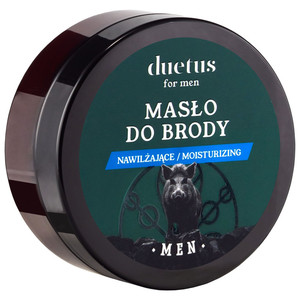Duetus per gli uomini biologico barba Styling burro 75ml vegano crema idratante olio a base di erbe per la cura della barba Set di ingredienti a base di semi OEM - Product Image 1