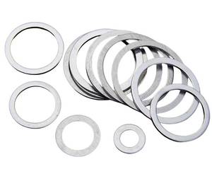 Arandelas de Bloqueo de Resorte, Accesorios de Tornillos Mesón Redondos, Engrosados y Agrandados, de Metal, con Junta Plana Adherida de Acero Inoxidable 65Mn/304, DIN125, en Stock - Product Image 6