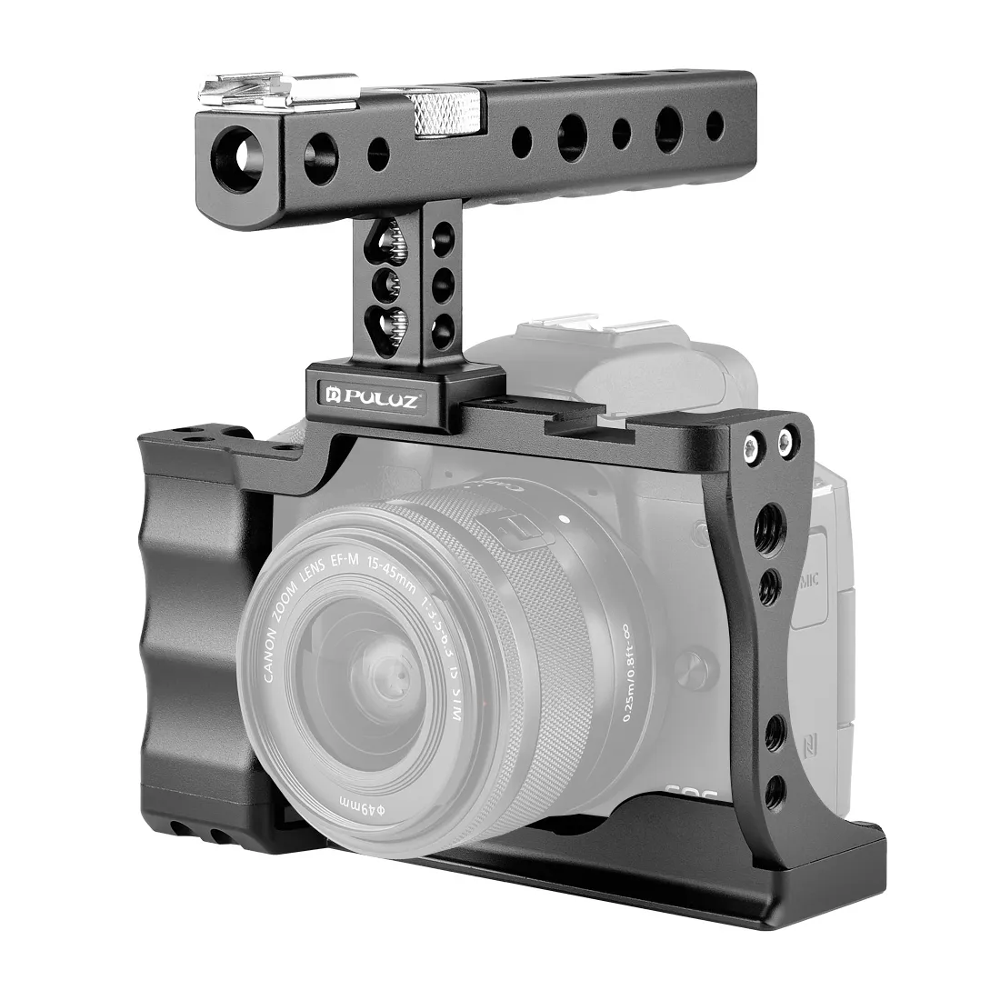 Nhà Máy Giá PULUZ xách tay video máy ảnh lồng ổn định với xử lý phim Movie Making Kit cho Canon EOS M50