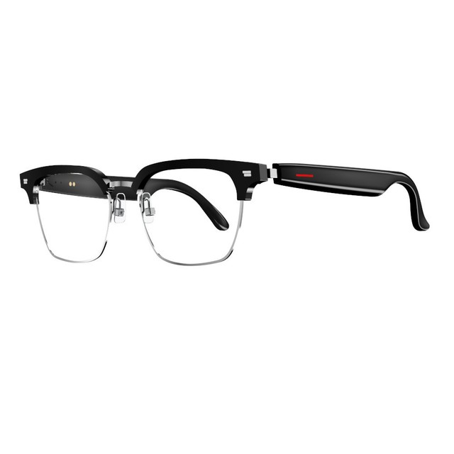 Hot Sale BT Smart Glasses Anti Blue Light Music Call GPS Sports Hands Free Voice Control