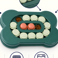 Gamelle interactive écologique pour chien, jouet d'intelligence à 11 compartiments, distributeur de nourriture lente, enrichissement olfactif, gamelle antidérapante en PP pour animaux de compagnie