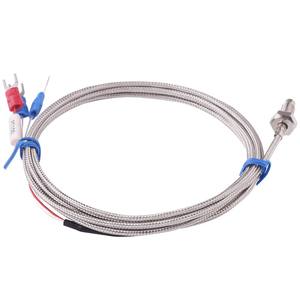 Detector de Temperatura por Resistencia (RTD) PT100-M6, Tipo Tornillo M6, Cable de 3 Hilos, Pantalla Analógica, Certificado CE - Product Image 2
