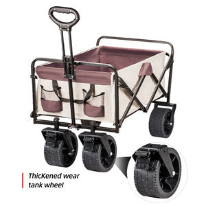 Portable Pique-Nique En Plein Air Camping Chariot Pliant Utilitaire Chariot Camping Wagon Pliable Heavy Duty Wagon Chariot - Product Image 5