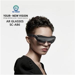 Nuevas <span class=keywords><strong>gafas</strong></span> AR inteligentes ligeras y portátiles <span class=keywords><strong>para</strong></span> PC, consola de juegos <span class=keywords><strong>para</strong></span> teléfono móvil, dispositivo <span class=keywords><strong>PS5</strong></span>, 120nich 3D 4K HD <span class=keywords><strong>VR</strong></span>, <span class=keywords><strong>gafas</strong></span> de vídeo de realidad virtual de 2, 0, 2017 - Product Image 4