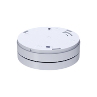 Détecteur de fumée Aurtron DF36LD LoRaWAN |   Détecteur d'incendie sans fil à montage au plafond avec capteur intégré de température et d'humidité environnementale