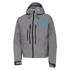 Unisex 100% Waterproof Breathable UPF 50 Fly Fishing Outdoor <b>Wading</b> <b>Jacket</b> Zipper Closure Front Pockets Outdoor Use - Product Image 6