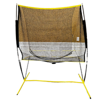 Fangsheng Ensemble de filet d'entraînement portable professionnel pour la collecte de balles, pour usage domestique, Pickleball, Tennis, Padel, Baseball, Cricket