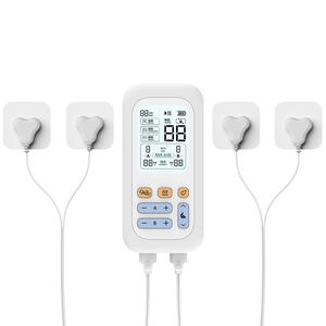 Alat Pereda Nyeri Fisioterapi Profesional Mesin <span class=keywords><strong>TENS</strong></span> Frekuensi Menengah dengan Desain Dua Kanal 24 Mode 50 Tingkat Intensitas - Product Image 1