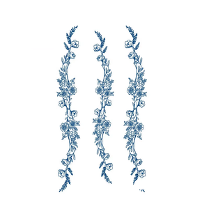 BXTAT <span class=keywords><strong>รอย</strong></span><span class=keywords><strong>สัก</strong></span>น้ำสีฟ้ากึ่งถาวรของมงกุฎแมว Partysu พืชหนวดลูก<span class=keywords><strong>ศร</strong></span>ดอกไม้มังกร GZ247to252 - Product Image 5