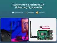 USB eléctrico ZigBee Hub 3,0 Dongle Gateway para ZHA Home Assistant OpenHAB ZigBee2MQTT Smart Home plástico garaje Hotel al aire libre