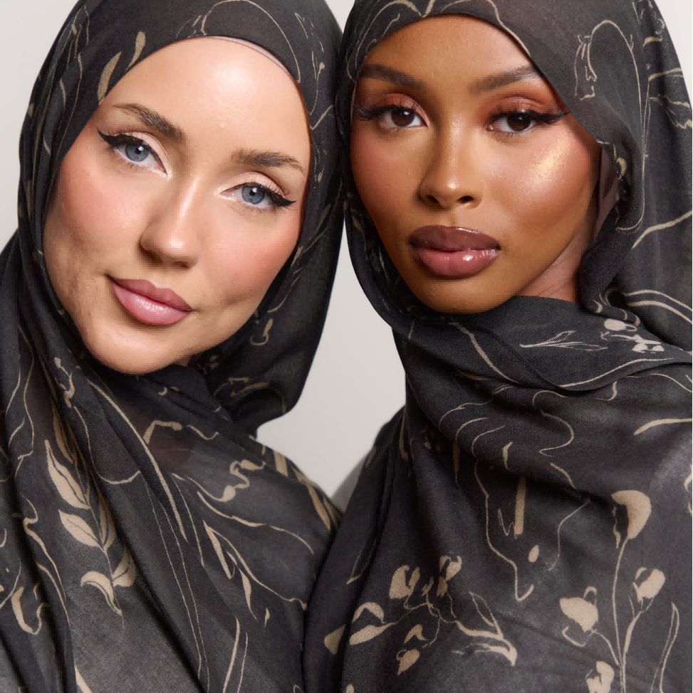 women hijab dupatta