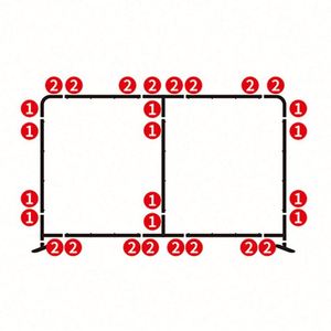 Vintage Collapsible Fabric Tension <b>Banner</b> Stand Photography Backdrop Wall 10x10ft Polyester Gravure Printed for Promotional - Product Image 4
