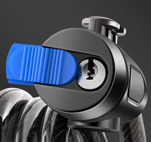 Candado Antirrobo Portátil <span class=keywords><strong>para</strong></span> Bicicletas de Ciclismo al Aire Libre, Candado <span class=keywords><strong>para</strong></span> Bicicletas de Montaña, Cadena de Cable de Acero, Candado de Seguridad <span class=keywords><strong>para</strong></span> Bicicletas de Carretera - Product Image 2