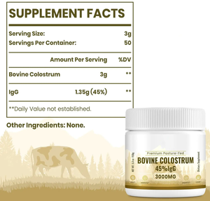 Nhãn hiệu riêng OEM/ODM bò sữa non Bột bổ sung cho sức khỏe đường ruột, tóc, hỗ trợ da bò sữa non Sữa bột - Product Image 5