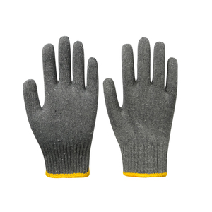 Guantes de jardín de punto de algodón Guantes de trabajo de mano protectores de seguridad al aire libre hechos con poliéster - Product Image 1