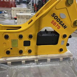 Para martillo hidráulico SB 70 Motor de tipo lateral y motor para excavadoras 16-21 toneladas Maquinaria de construcción de núcleo 1 año de garantía - Product Image 1