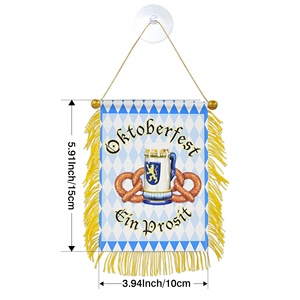 Biểu ngữ chủ đề lễ hội tháng mười Munich sự kiện trang trí hoa văn tinh tế kỷ niệm có ý nghĩa - Product Image 2