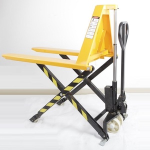 Transpaleta de elevación de tijera hidráulica manual con certificación ISO, 1000kg, 1 tonelada, gato eléctrico, paleta, transpaleta manual de elevación alta - Product Image 3