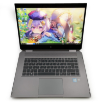 Portátil Usado HP ZBook Studio X360 G5, Estación de Trabajo Empresarial, 32 GB de RAM, 512 GB SSD, E-2176M