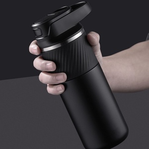 17oz Modern <b>Double</b>-<b>Walled</b> Stainless Steel Sports Water Bottle Vacuum Insulated 500ml Capacity Cylindrical Shape 12-24 Hours - Product Image 4