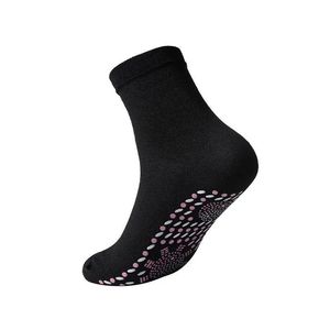 Chaussettes antidérapantes en silicone pour femmes, chaussettes de massage antidérapantes, rouge et blanc, usage quotidien - Product Image 5
