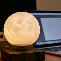 Lampe lune lévitante Maglev, imprimée en 3D, ornement de maison, veilleuse, décoration technologique, cadeau pour la Saint-Valentin chinoise