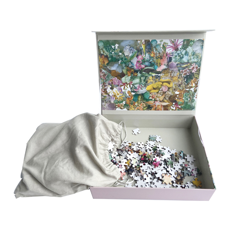 Пазл из золотой фольги с тканевым мешком, 1000 шт.