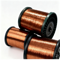 Alambre de Aluminio Esmaltado de Calibre 38 SCSX para Bobinado de Motores de Transformadores Industriales, Construcción, Automoción, con Certificación ROHS para Clasificación IP65