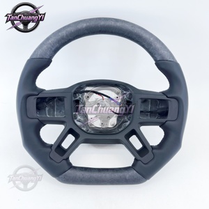 Volante de Fibra de Carbono Negro para Automóvil, Envío Rápido de Fábrica, para Land Rover Range Sport <span class=keywords><strong>sv</strong></span> Discovery 3 - Product Image 1