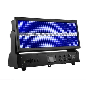 Powerful Tilt Moving Head Strobe Light LED 1536pcs RGBW Quad Zone Pixel DMX512 Martix Wash IP20 For Stage Dj Disco Party Show